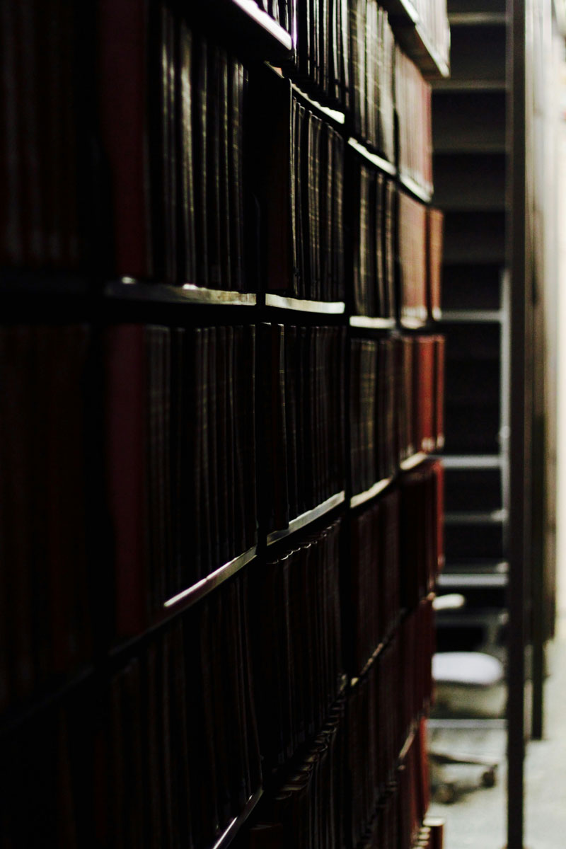 Legal volumes in a law library — David Ake & Co. Solicitors Leeds